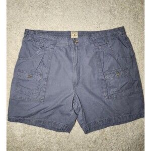RedHead Canvas Cargo Shorts Men’s 42 Dark Blue Outdoor Utility Pockets Workwear